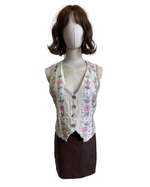 Chaleco bordado Talla M