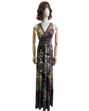 Maxivestido colores Talla L