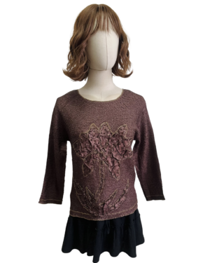 Blusa corrugada Talla M