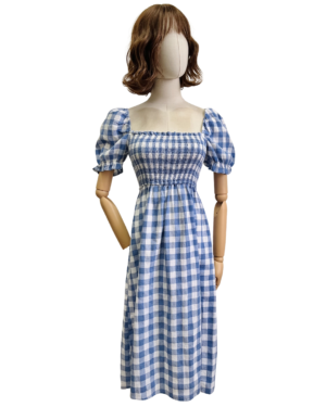 Vestido vichy Talla L