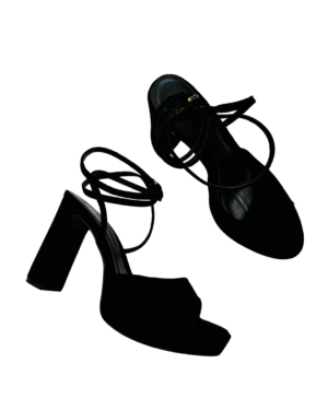Tacones Terciopelo Talla 24.5 MX