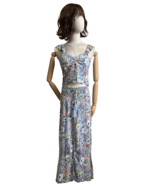 Conjunto floral Talla S