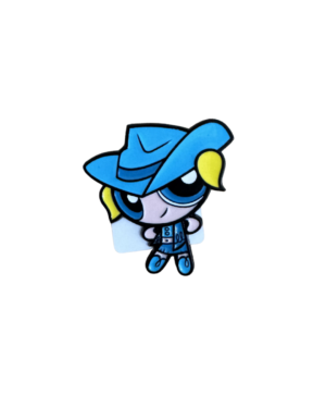 Pin burbuja vaquera