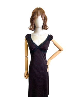 Vestido polka Talla M
