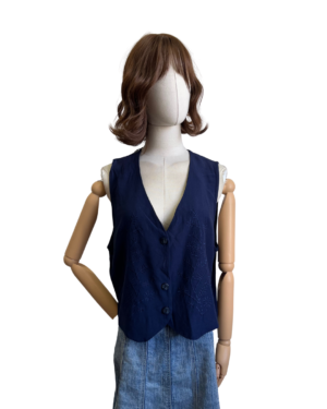 Chaleco bordado Talla L