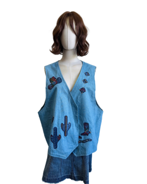 Chaleco parches Talla L-XL