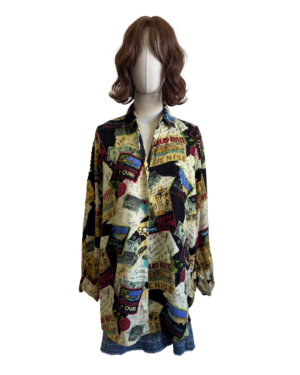 Camisa estampados Talla L