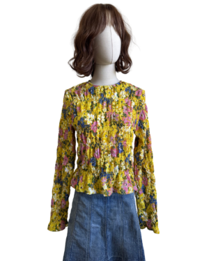 Blusa corrugada Talla S