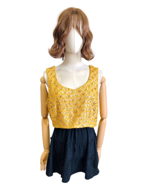 Top bordado Talla G