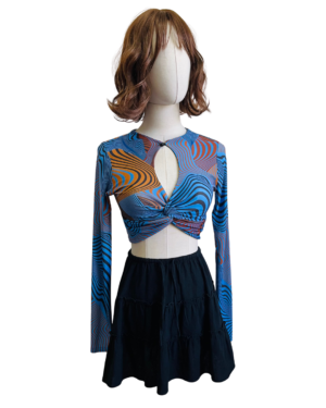 Top psciodelico Talla S