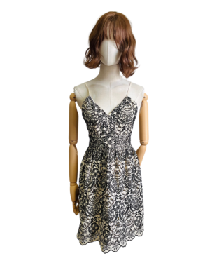 Vestido croquelado Talla S