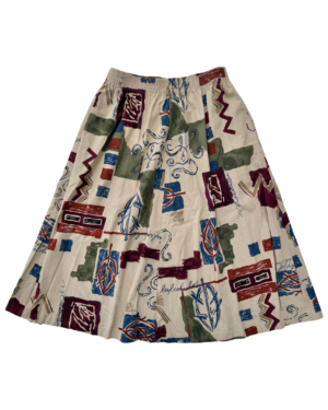Falda estampada Talla L