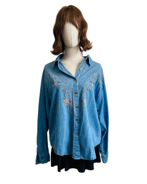 Camisa Denim Talla XL