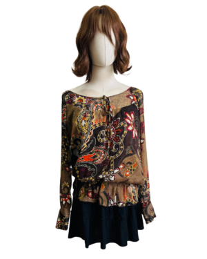 Blusa Paisley Talla M