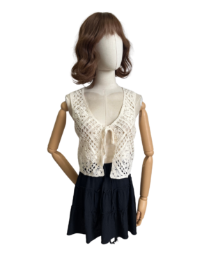 Chaleco Crochet Talla S