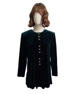Saco Terciopelo Talla L