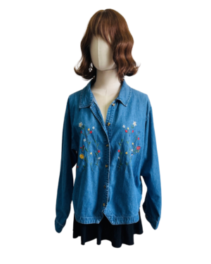 Camisa Bordada Talla L