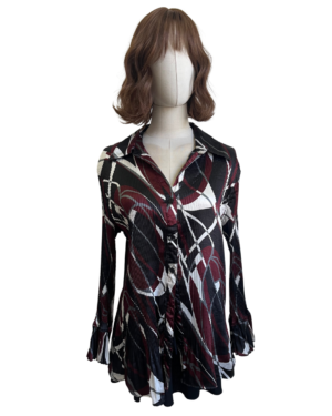 Camisa Plisada Talla L