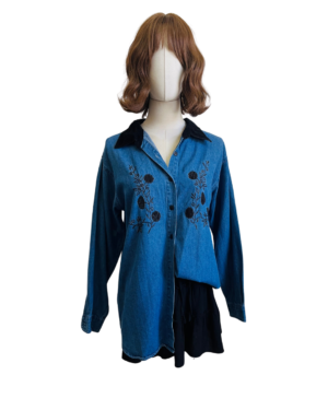 Camisa Mezclilla Talla L