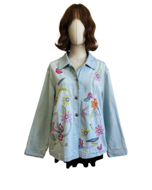 Sobrecamisa bordada Talla L