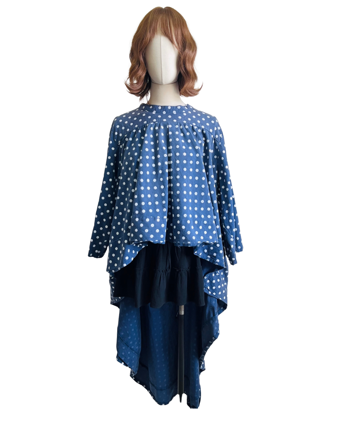 Blus贸n polka dots Uni