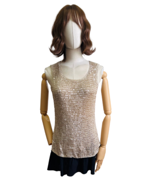 Top lentejuelas Talla L