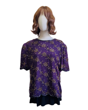 Blusa lentejuelas Talla XL
