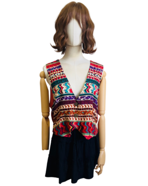 Chaleco hippie Talla L