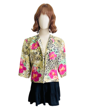 Blazer Animal Print Talla S