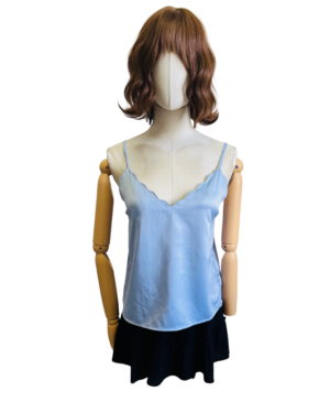 Top satinado Talla L