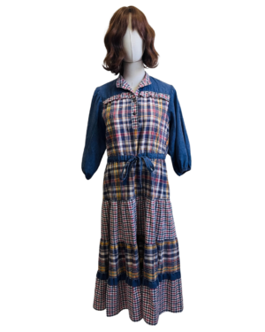 Vestido tart谩n Talla L