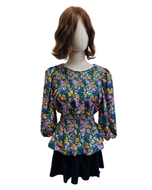 Blusa floral Talla XS
