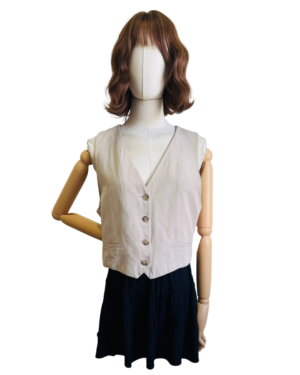 Chaleco Beige Talla L