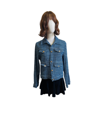 Blazer estampado Talla M